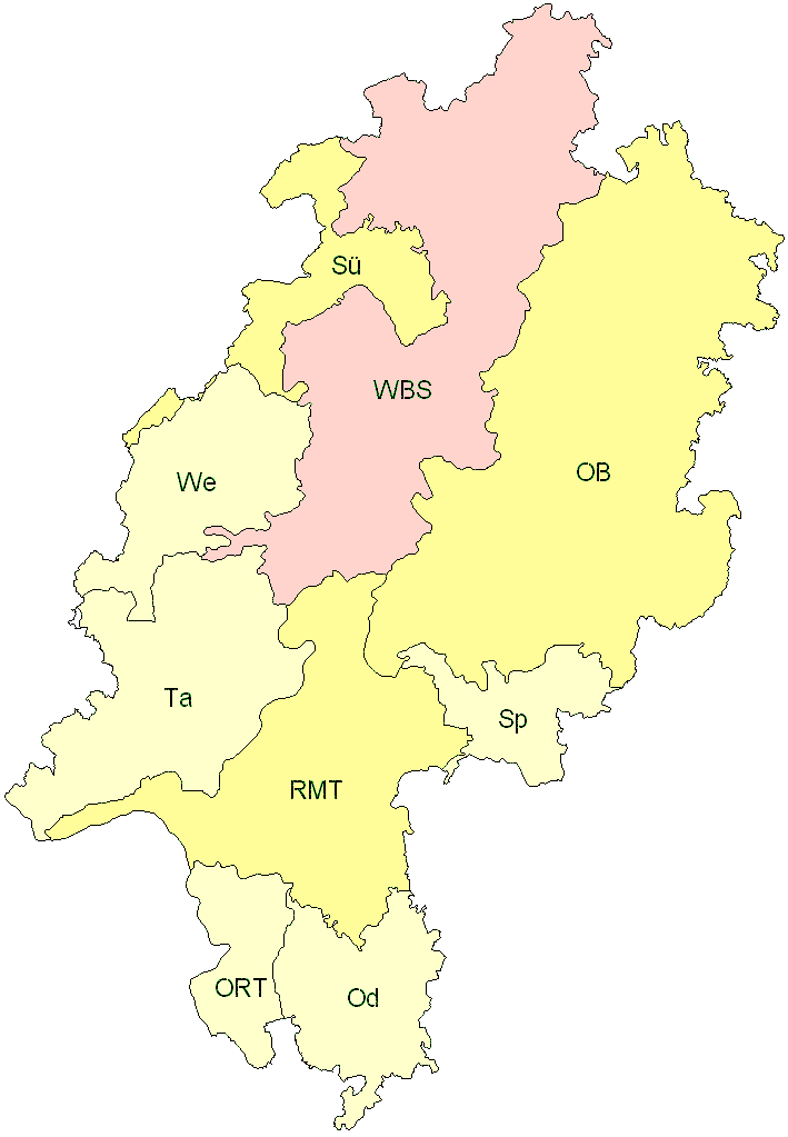 Verbreitung in Hessen