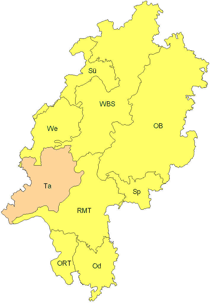 Verbreitung in Hessen