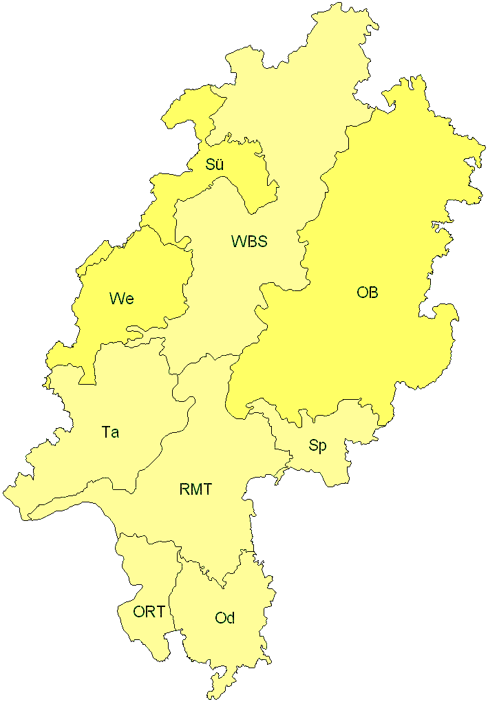 Verbreitung in Hessen