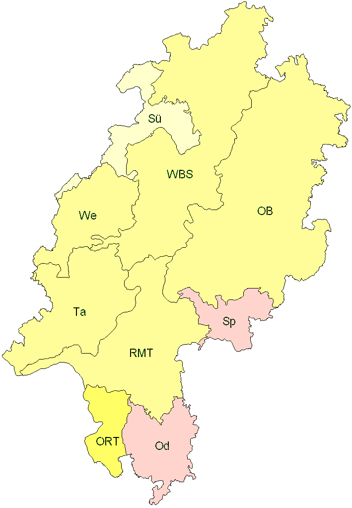Verbreitung in Hessen