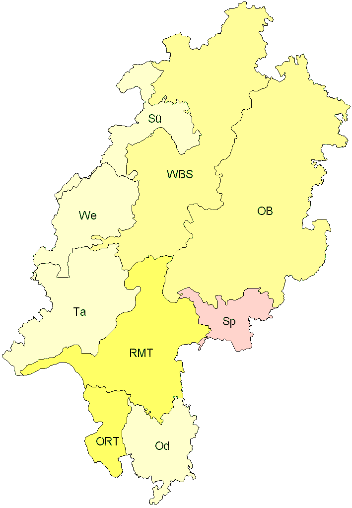 Verbreitung in Hessen