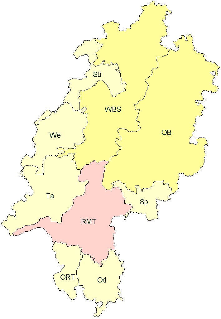 Verbreitung in Hessen