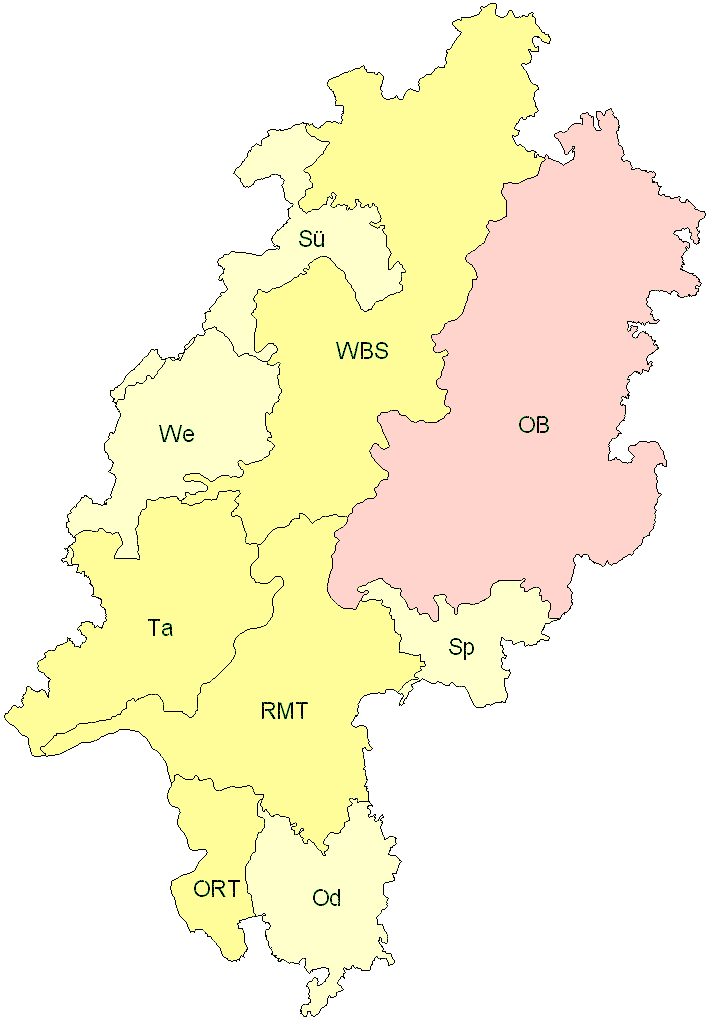 Verbreitung in Hessen