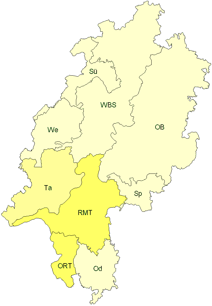 Verbreitung in Hessen