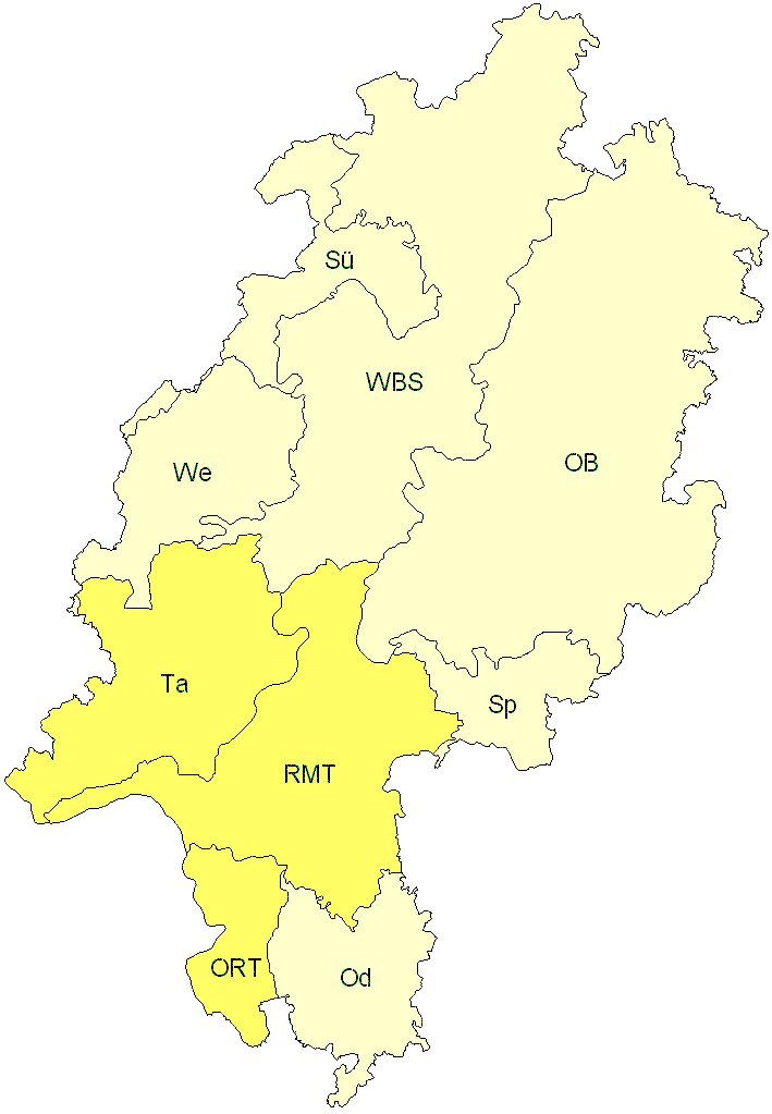 Verbreitung in Hessen