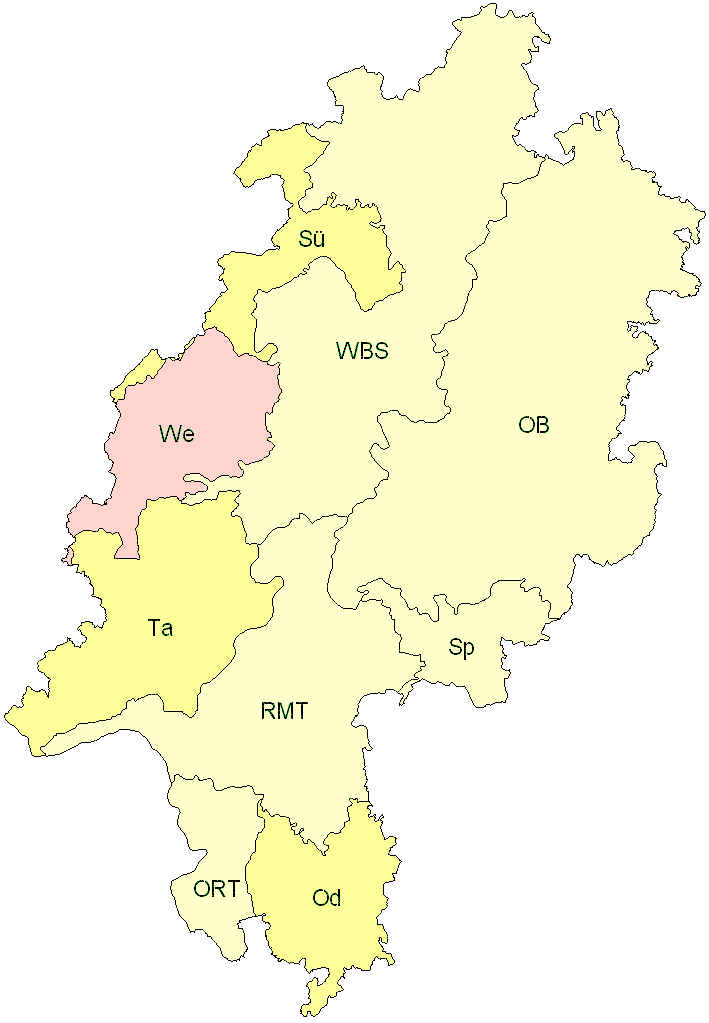 Verbreitung in Hessen