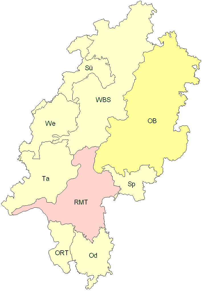 Verbreitung in Hessen