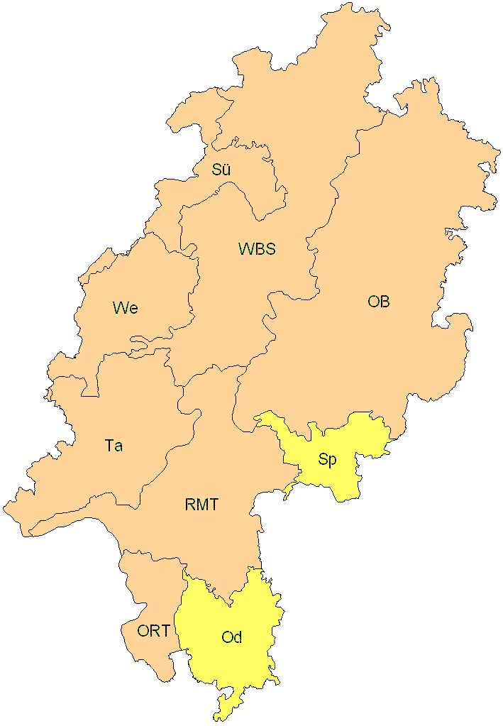 Verbreitung in Hessen