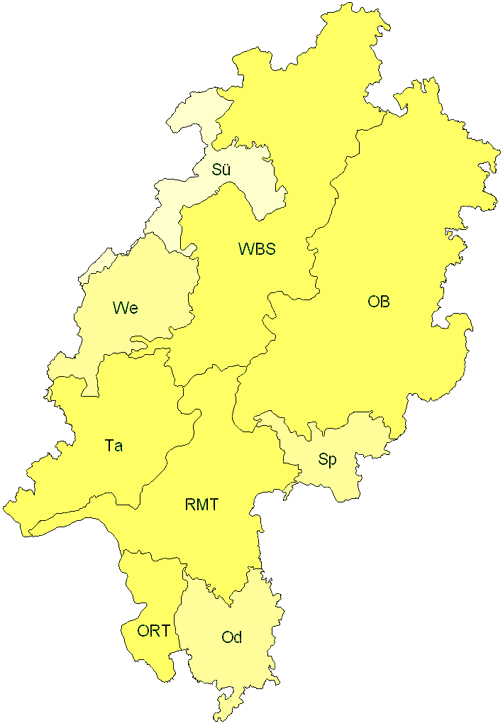 Verbreitung in Hessen