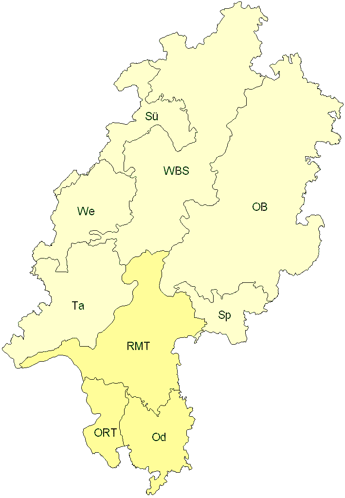 Verbreitung in Hessen