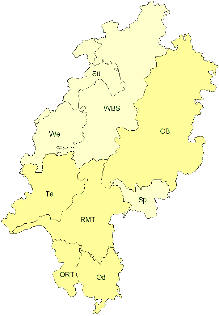 Verbreitung in Hessen