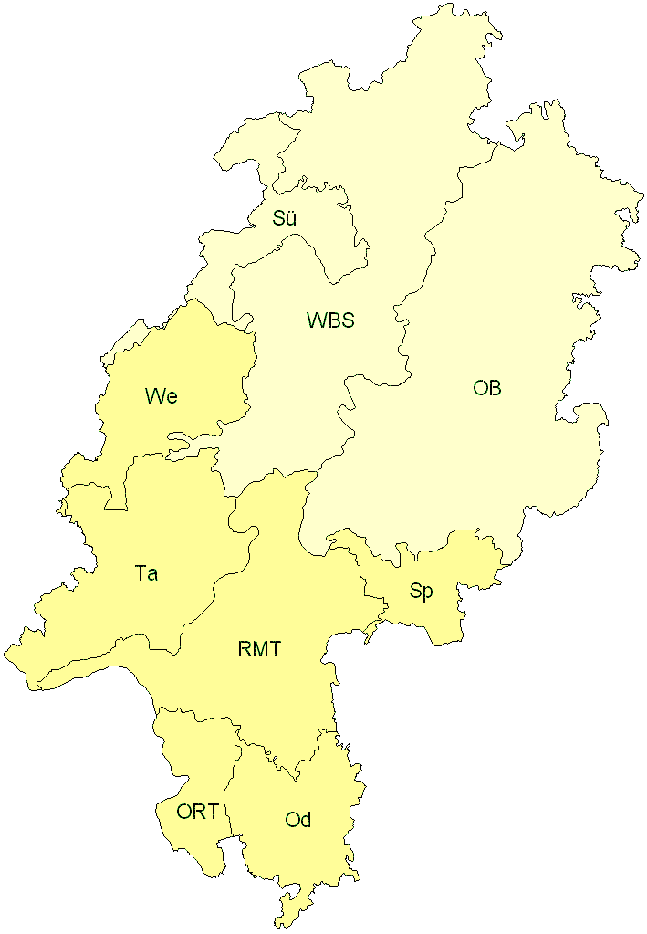 Verbreitung in Hessen
