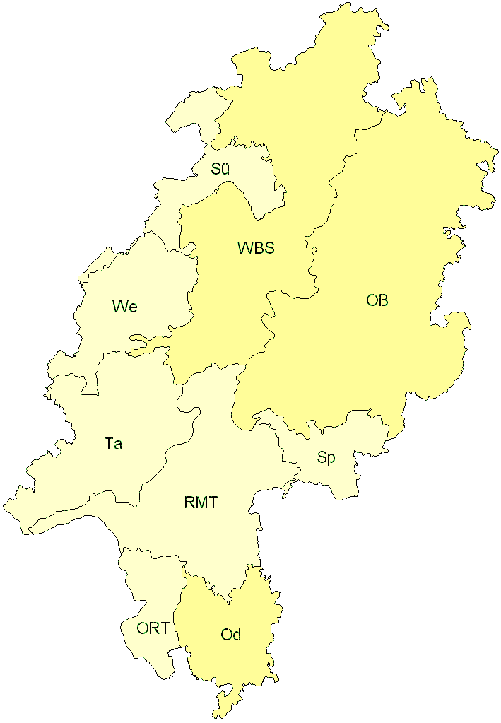 Verbreitung in Hessen