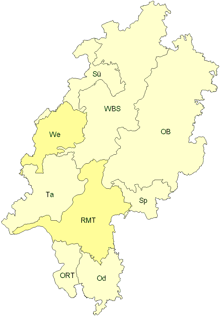 Verbreitung in Hessen