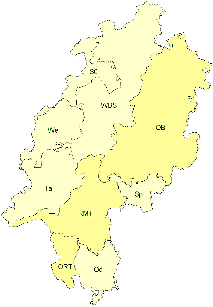 Verbreitung in Hessen