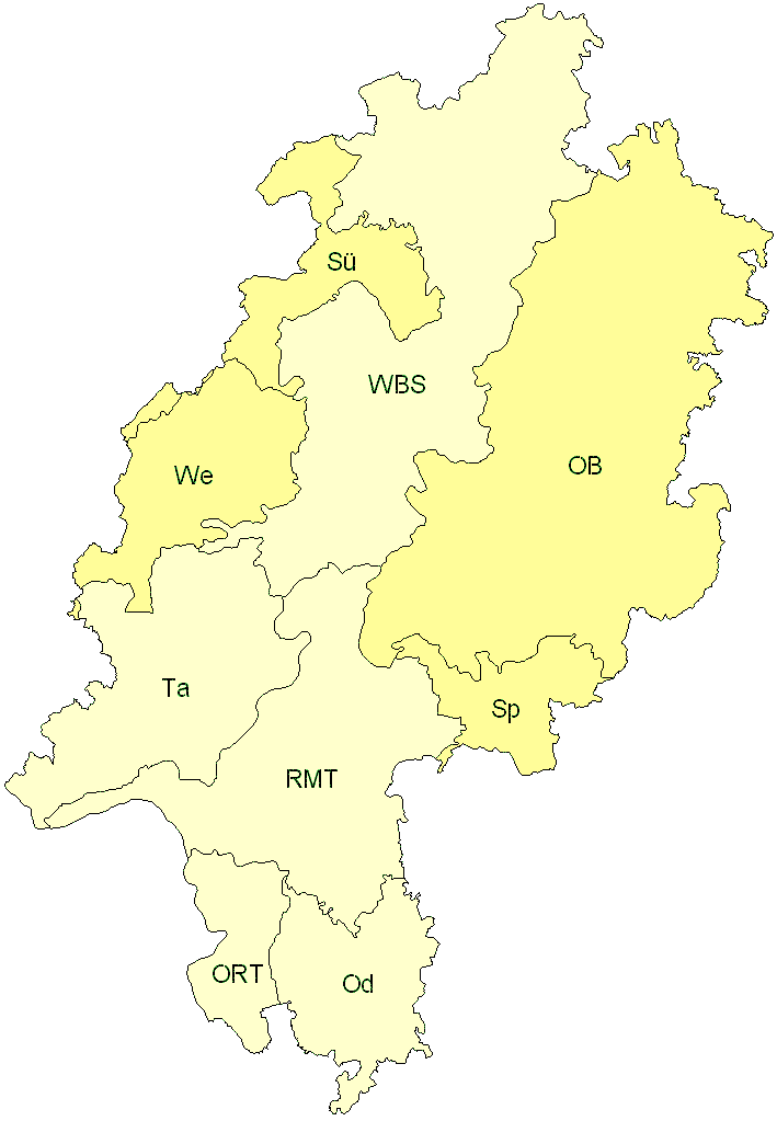Verbreitung in Hessen