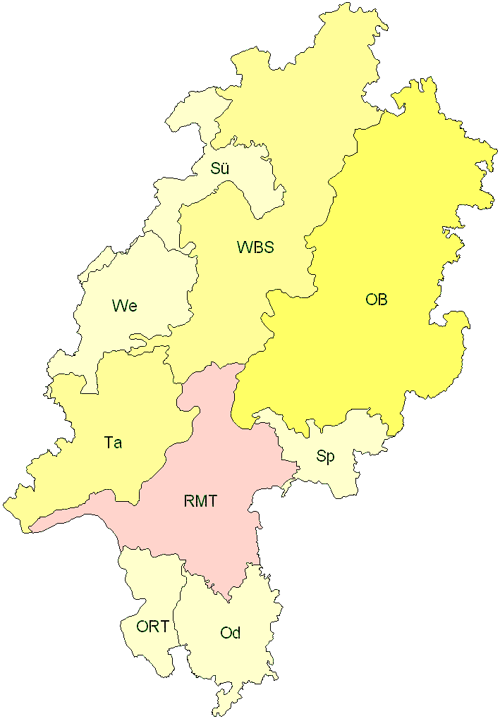 Verbreitung in Hessen