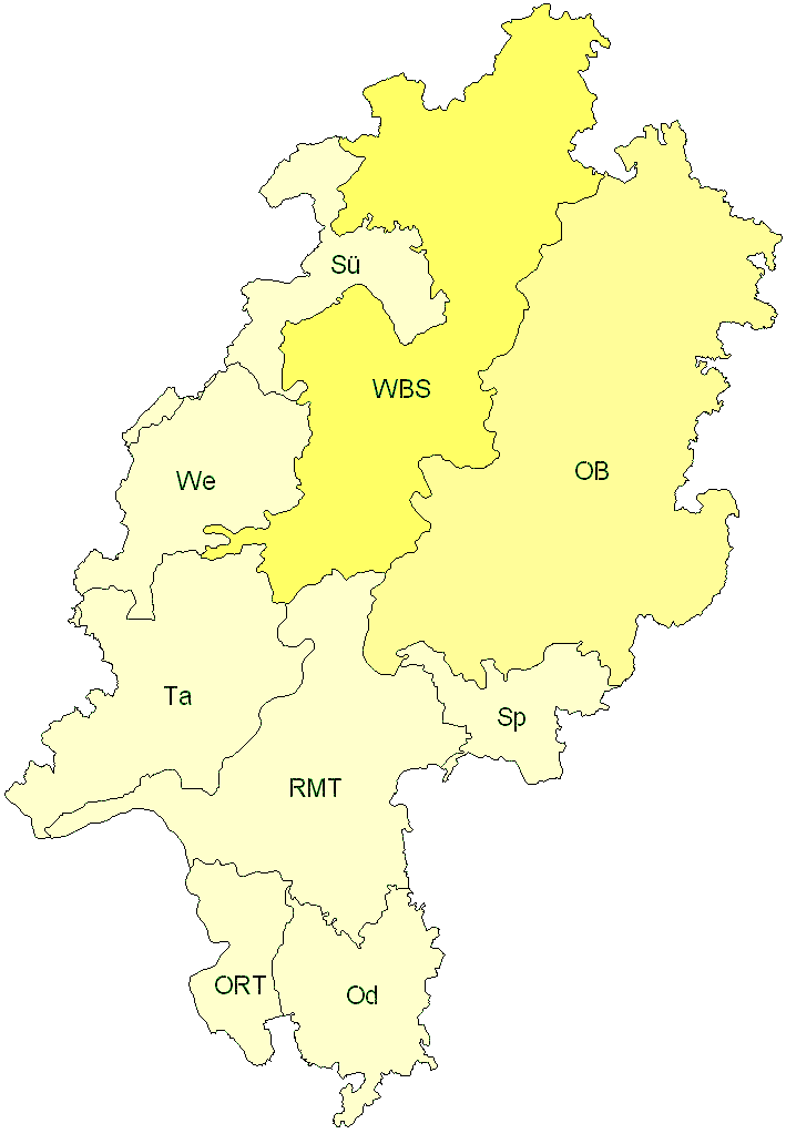Verbreitung in Hessen