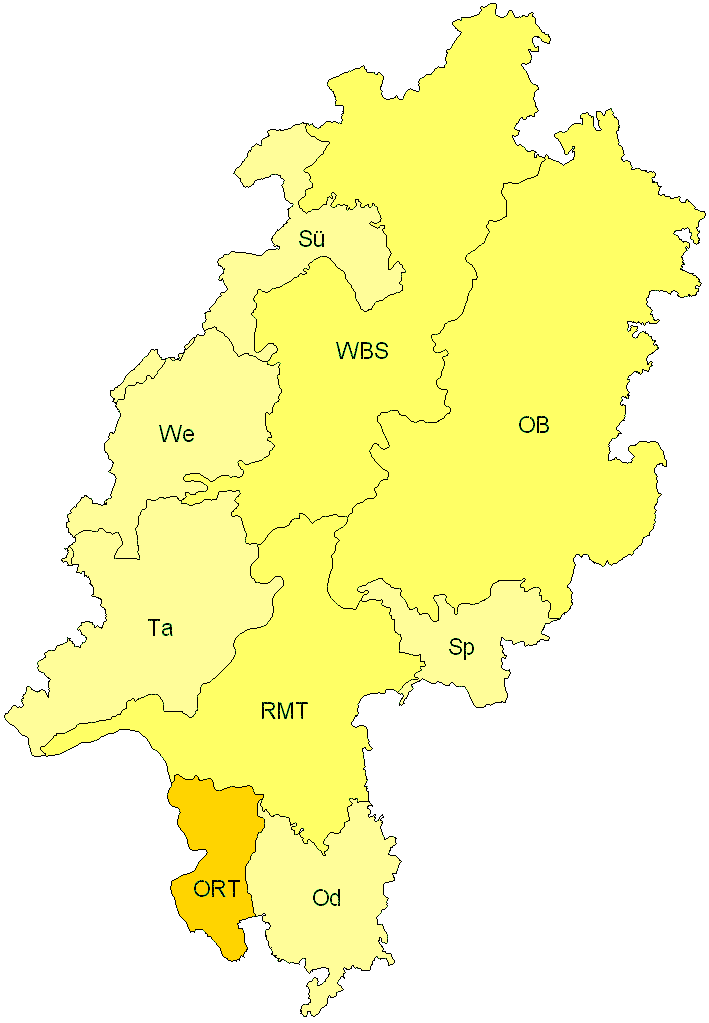 Verbreitung in Hessen