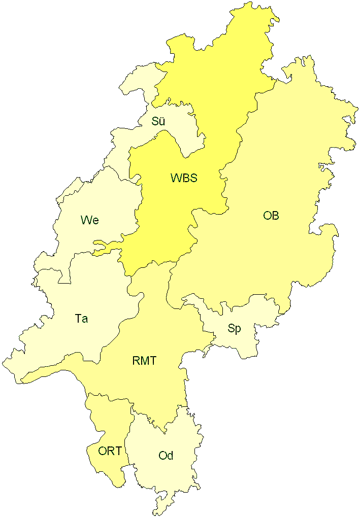 Verbreitung in Hessen