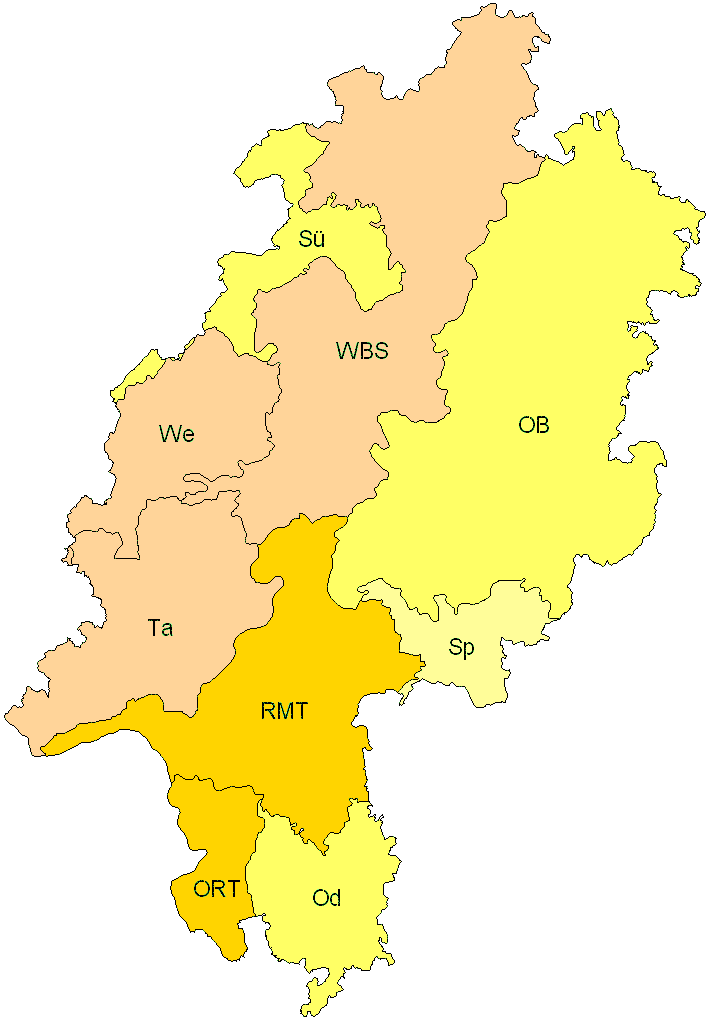 Verbreitung in Hessen