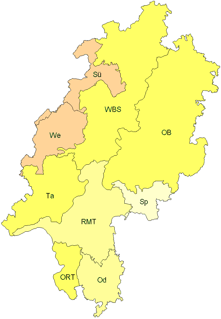 Verbreitung in Hessen