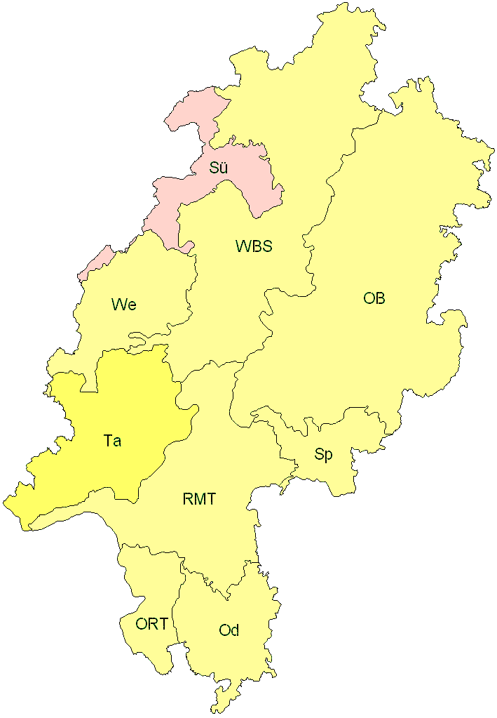 Verbreitung in Hessen
