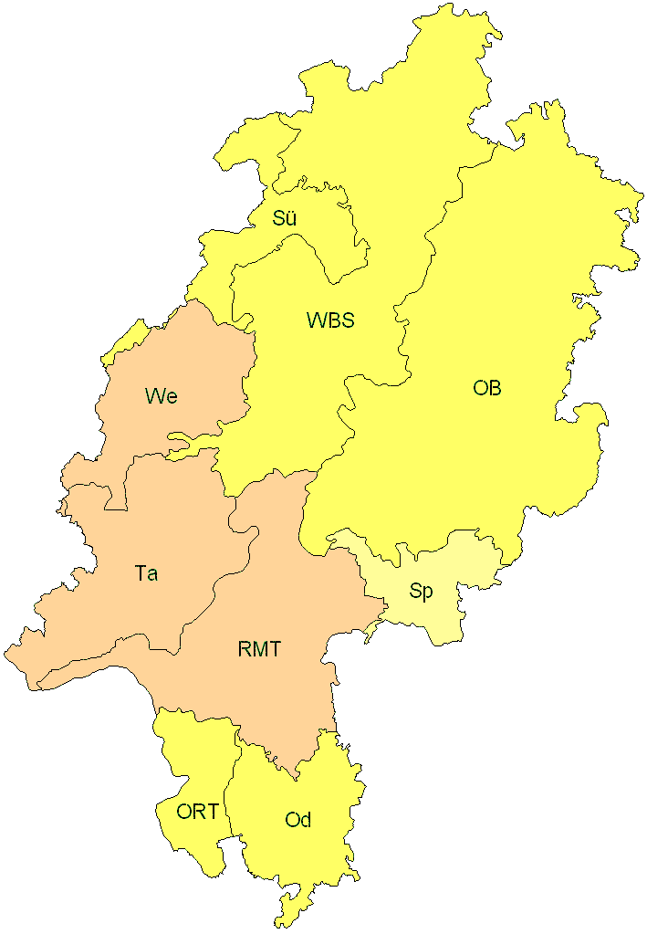 Verbreitung in Hessen