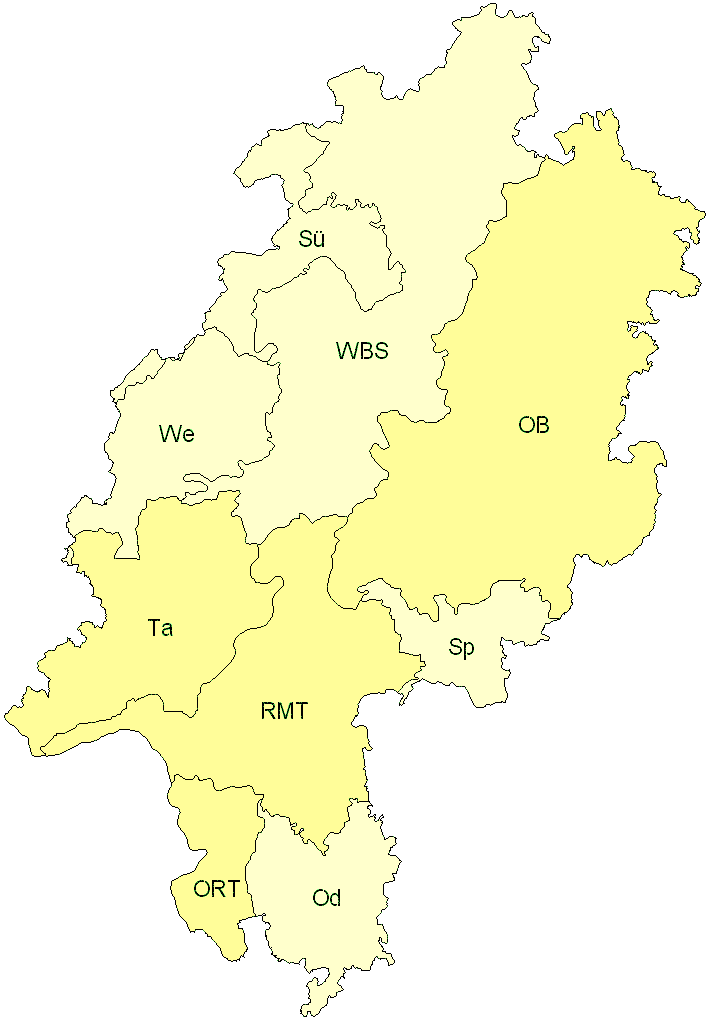 Verbreitung in Hessen