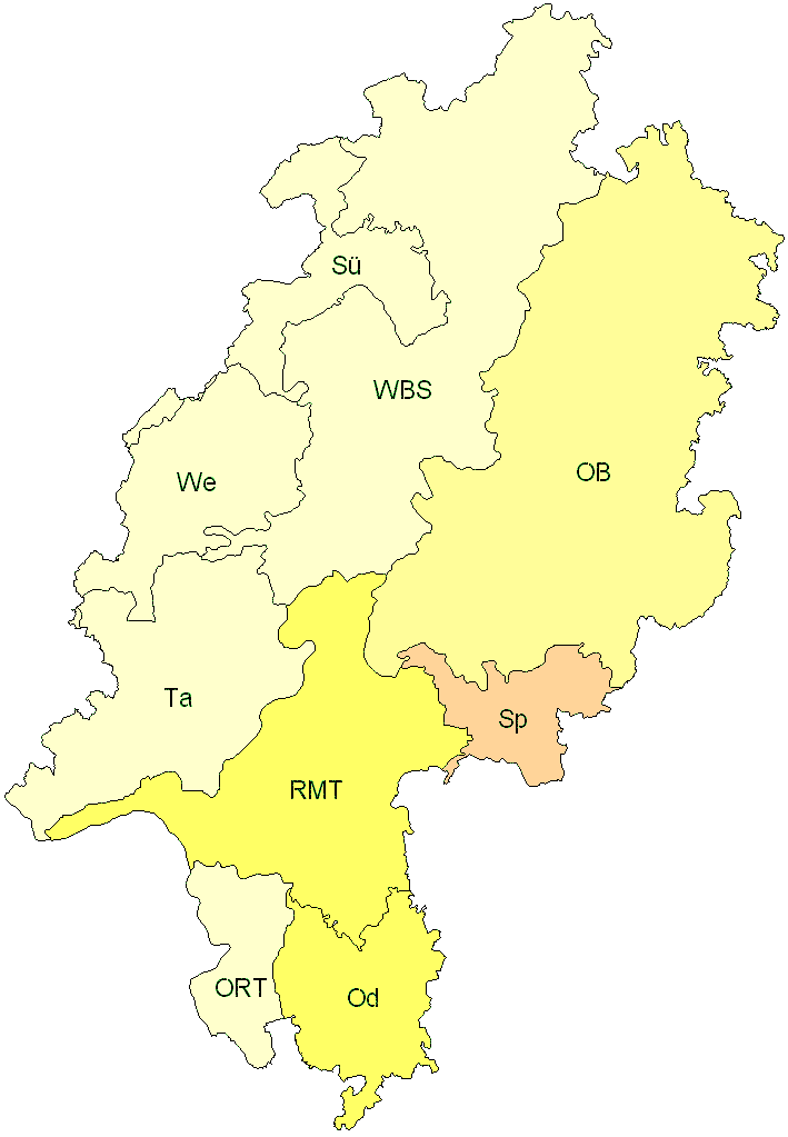 Verbreitung in Hessen