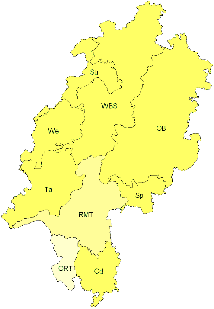 Verbreitung in Hessen