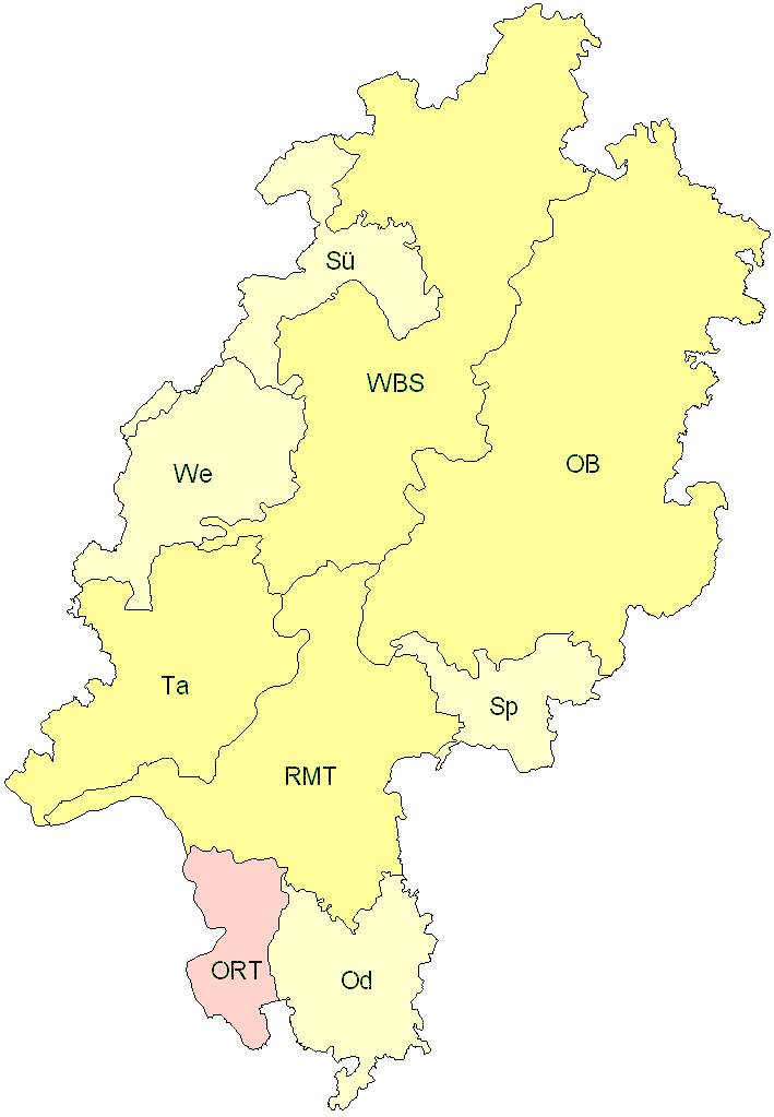 Verbreitung in Hessen