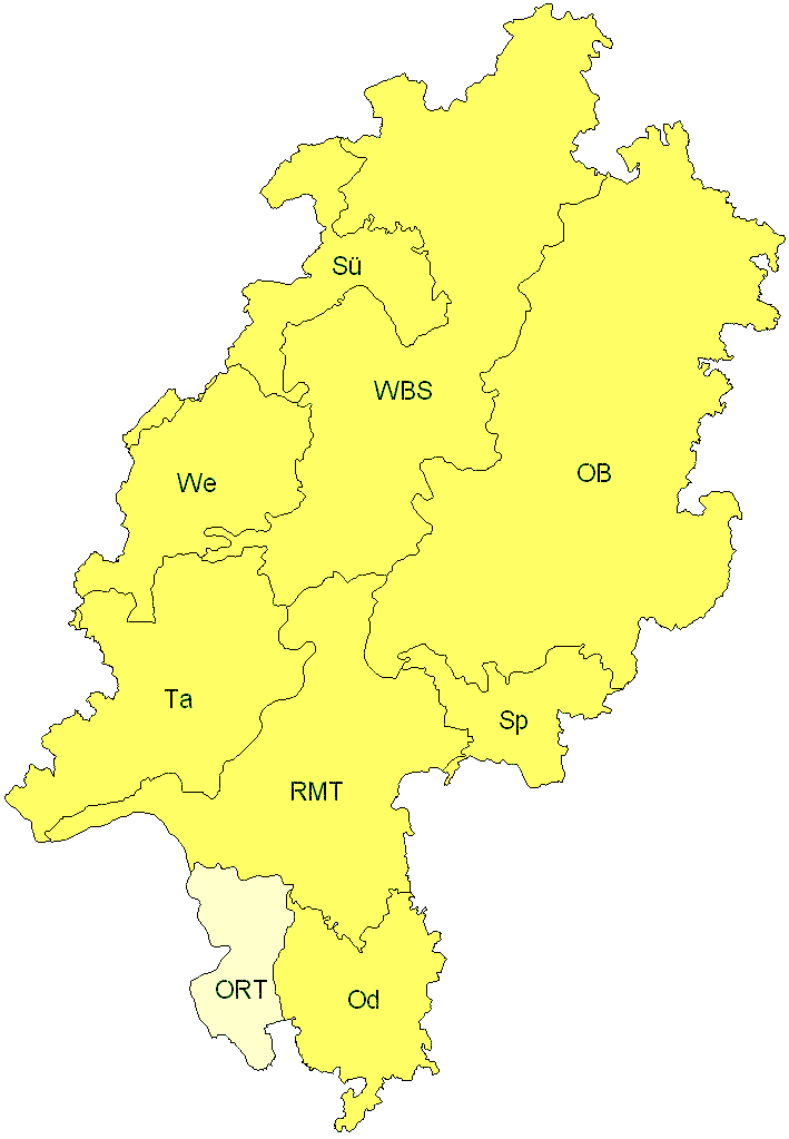 Verbreitung in Hessen