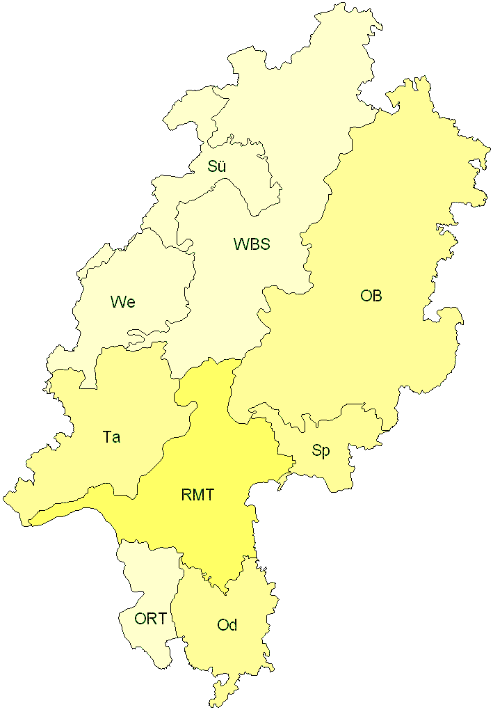 Verbreitung in Hessen