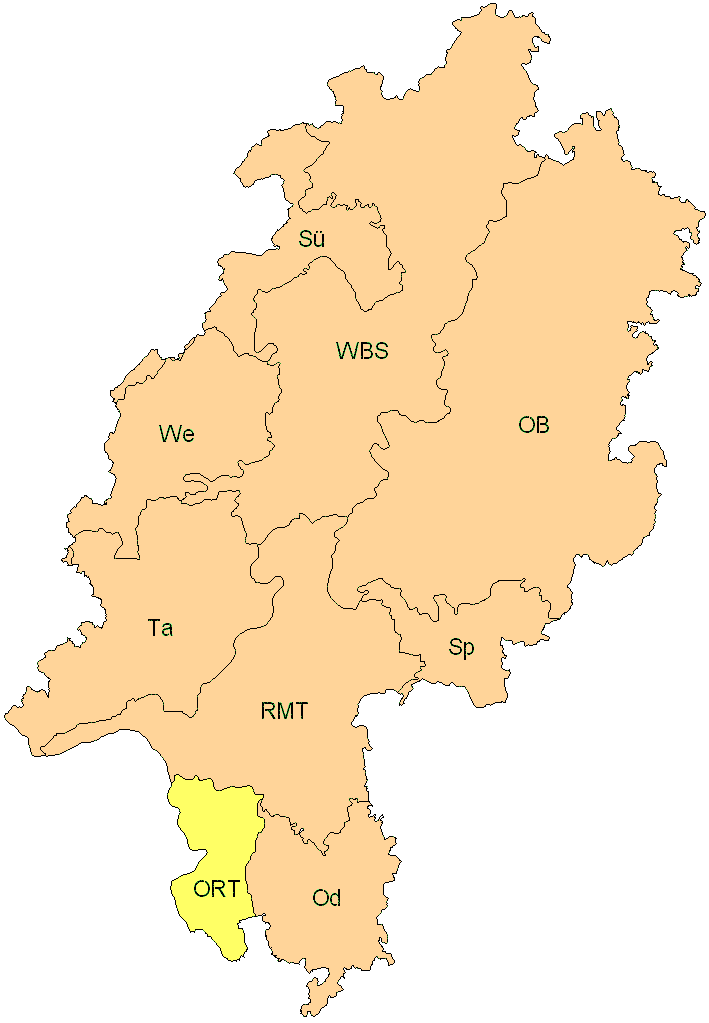 Verbreitung in Hessen