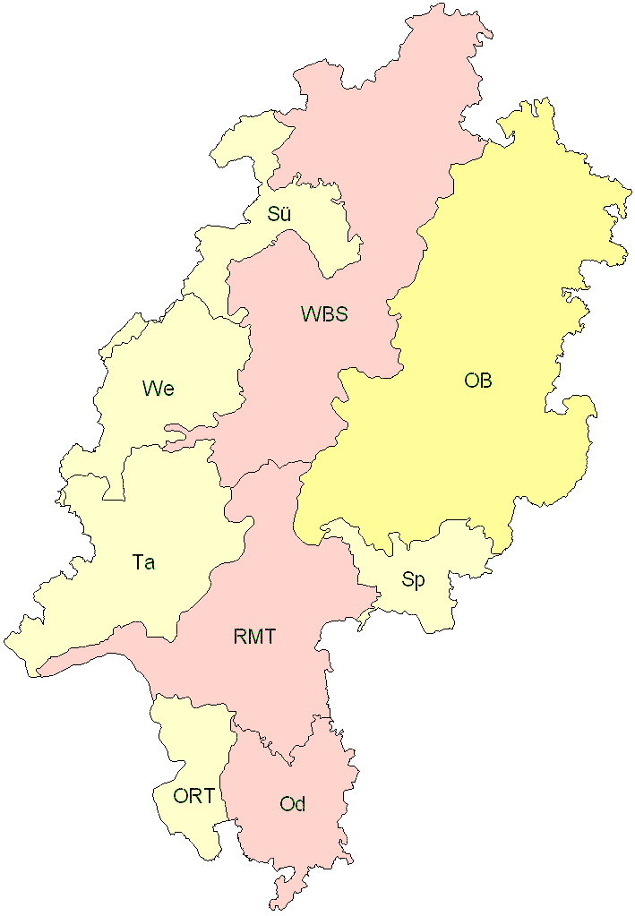 Verbreitung in Hessen