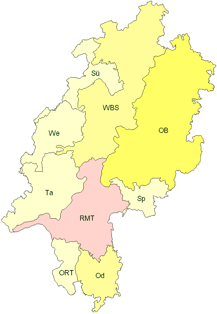 Verbreitung in Hessen