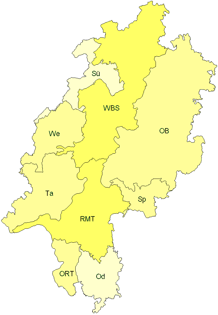 Verbreitung in Hessen