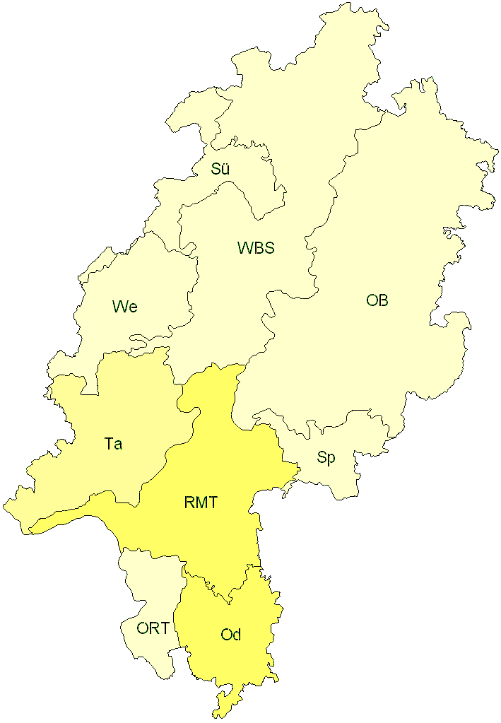 Verbreitung in Hessen
