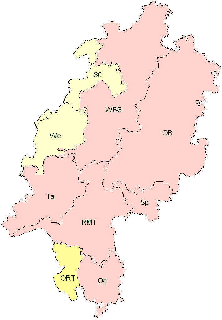 Verbreitung in Hessen