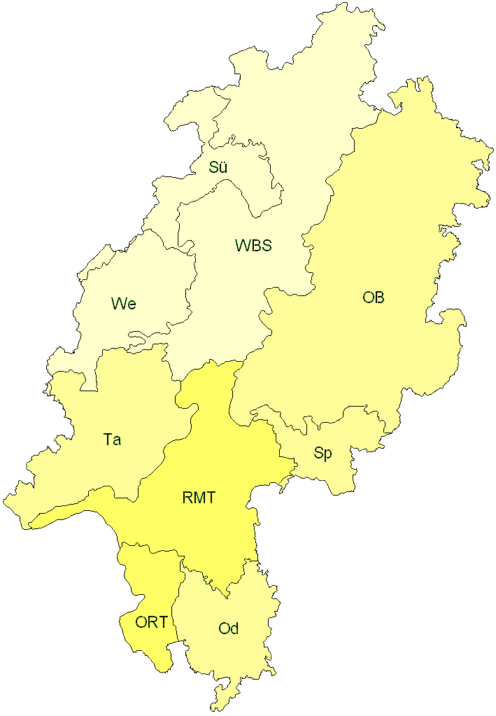 Verbreitung in Hessen