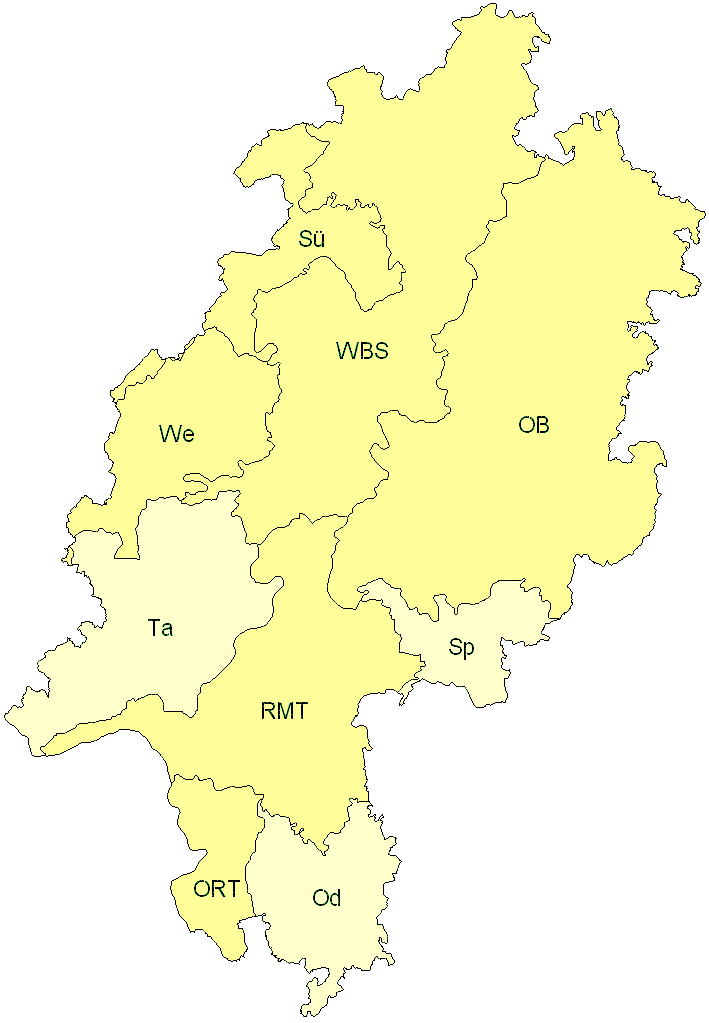 Verbreitung in Hessen