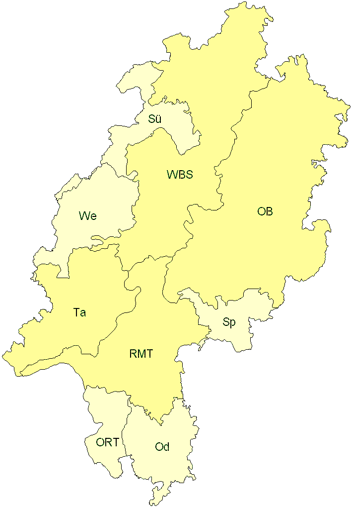 Verbreitung in Hessen