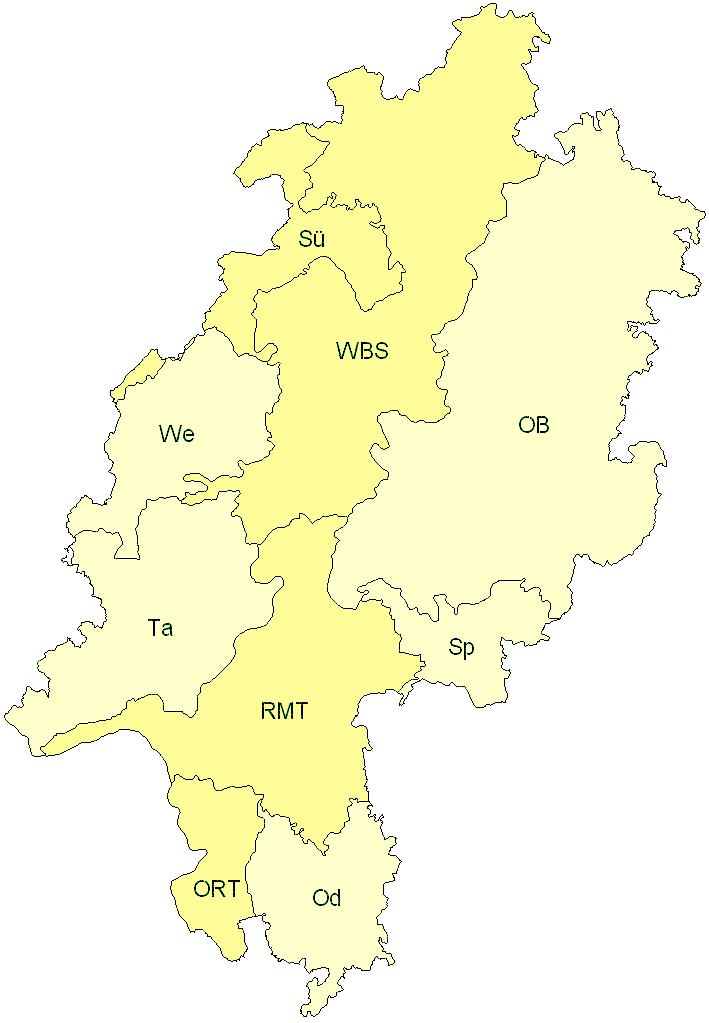 Verbreitung in Hessen
