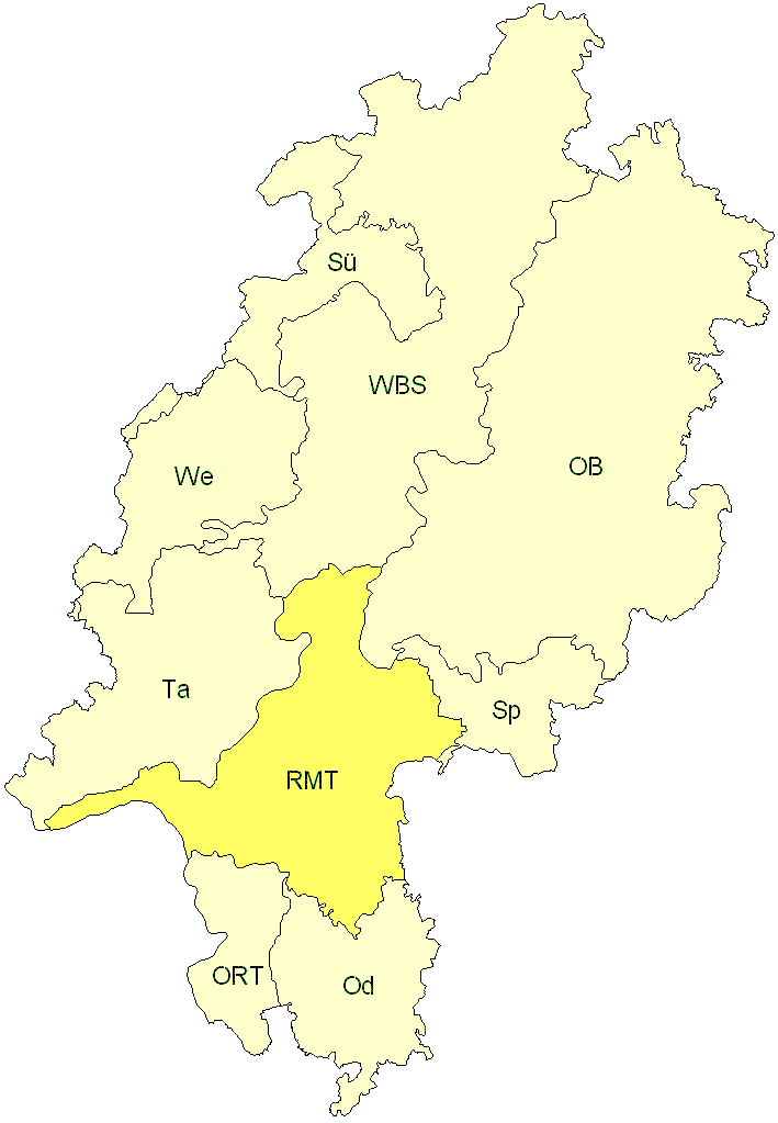 Verbreitung in Hessen