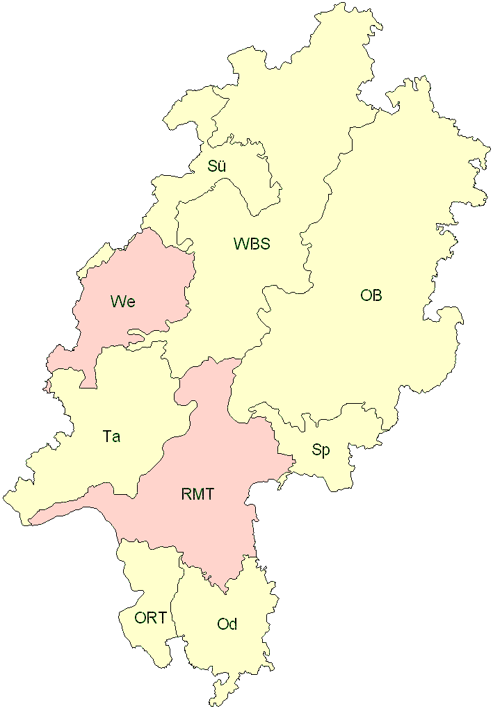 Verbreitung in Hessen