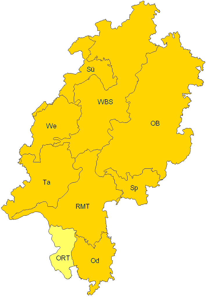 Verbreitung in Hessen