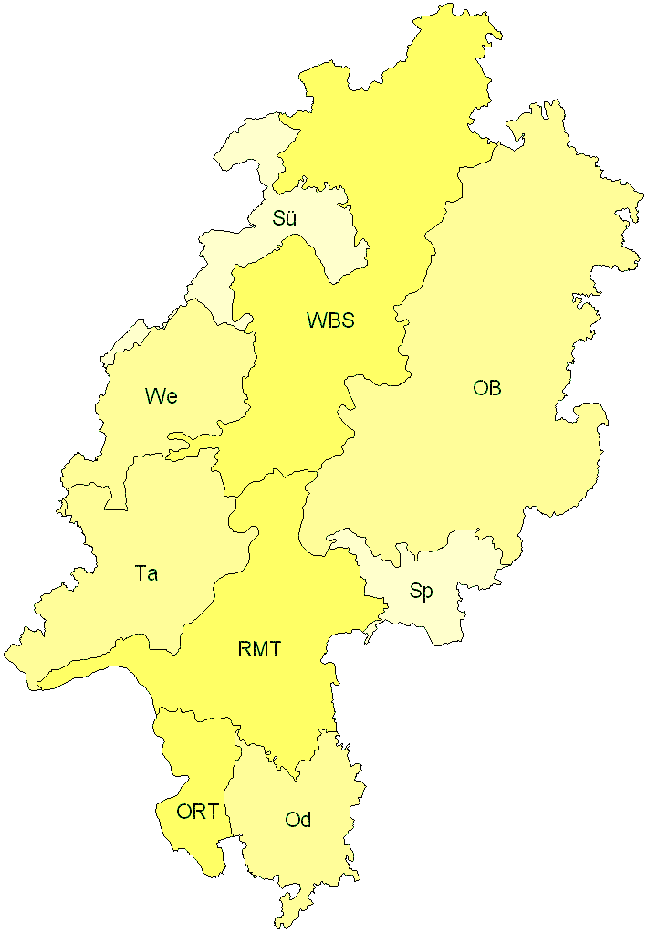 Verbreitung in Hessen