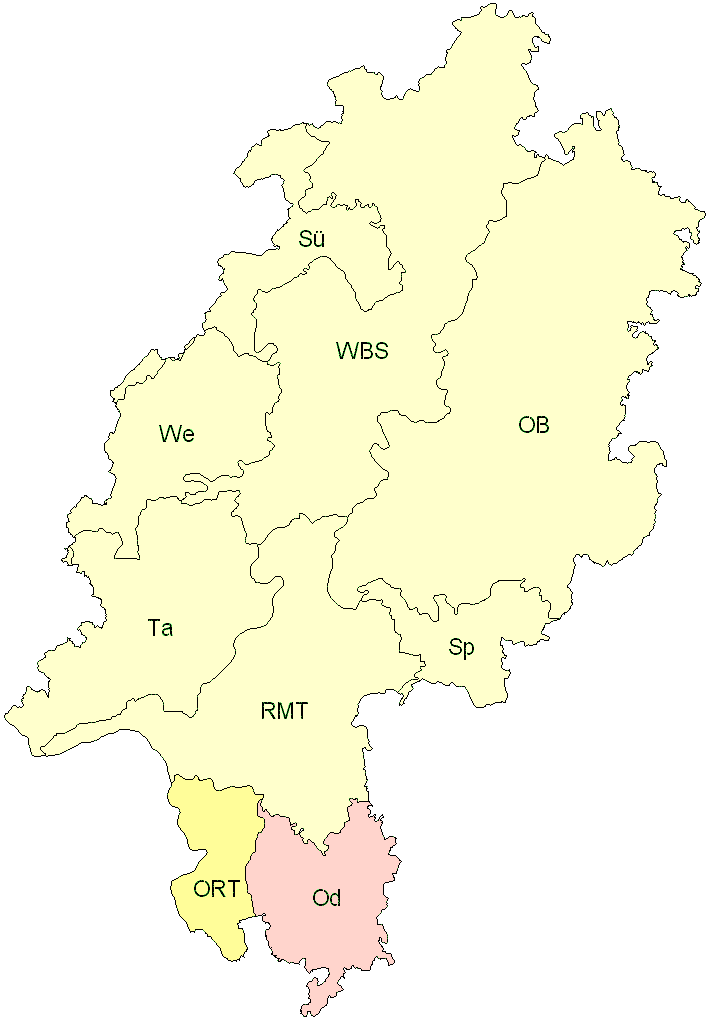 Verbreitung in Hessen