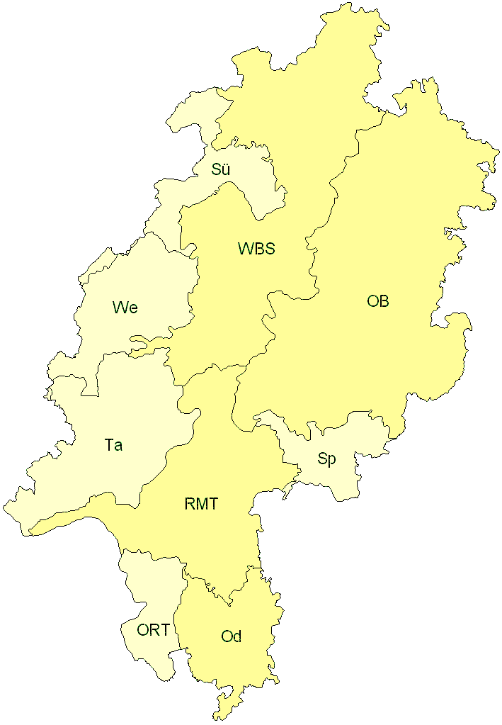 Verbreitung in Hessen